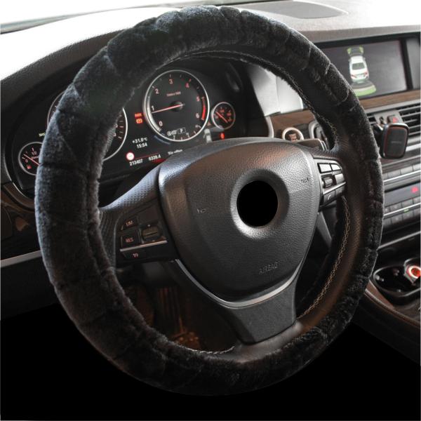 Xkeribom Lenkradbezug 37-38cm Lenkradschoner Lenkradschutz Aufsteckbare Lenkradabdeckung